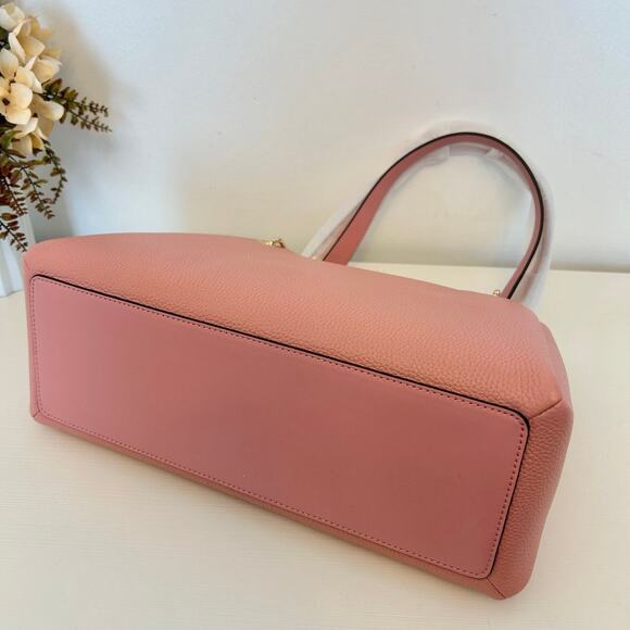 Michael Kors Purse Trisha large triple gusset shoulder bag primrose - Picture 7 of 12